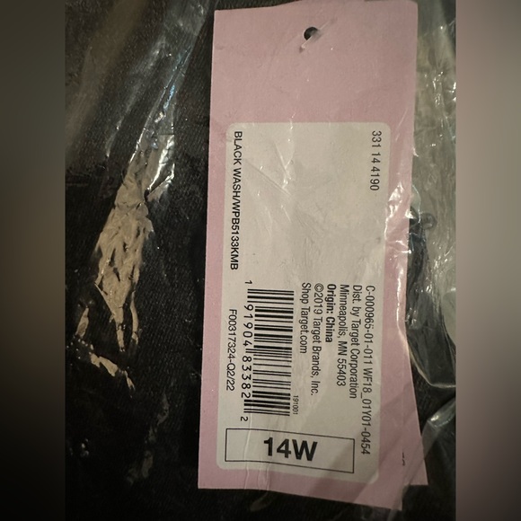 Wild Fable Women's Notch Front Seamed Denim Mini Skirt NWT - Picture 6 of 11